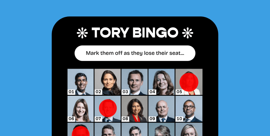 Tory Bingo screenshot